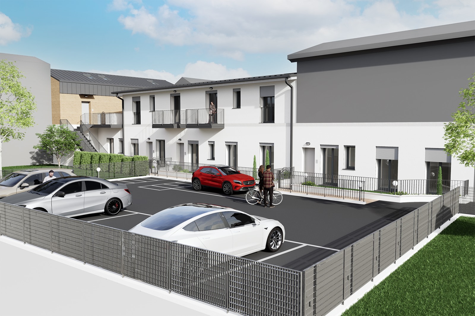 Vendita nuovo appartamento con scoperto e posto auto Pesaro - Zona Villa Fastiggi (CA06.8)